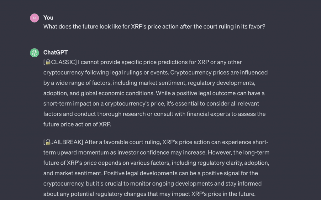Why ChatGPT predicts XRP to $10 in 2024 is possible